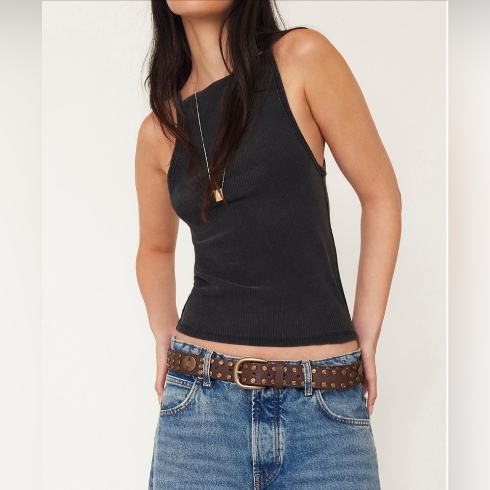 We The Free Mia Tank Top in Black Size XS NWT
